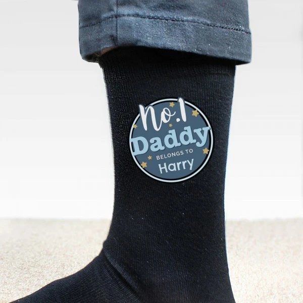 Personalised No.1 Men's Socks 3 Personalised No.1 Men's Socks