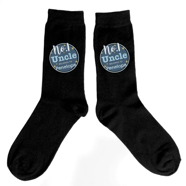 Personalised No.1 Men's Socks 4 Personalised No.1 Men's Socks - Image 2