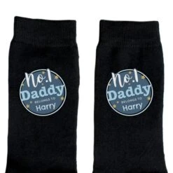 Personalised No.1 Men's Socks 11 Personalised No.1 Men's Socks -Personalise Store p0710h48 4