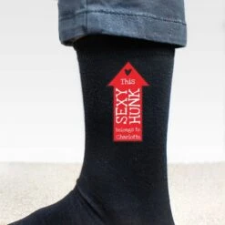 Personalised Sexy Hunk Mens Socks 7 Personalised Sexy Hunk Mens Socks -Personalise Store p0710k16 2