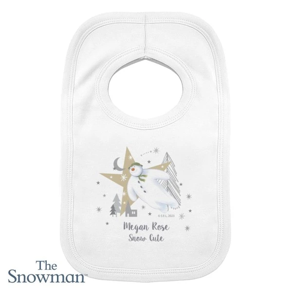 Personalised The Snowman Magical Adventure Bib 6 Personalised The Snowman Magical Adventure Bib - Image 4
