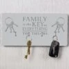 Personalised Family Key Hooks -Personalise Store p071154