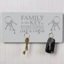 Personalised Family Key Hooks 10 Personalised Family Key Hooks -Personalise Store p071154 2