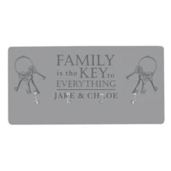 Personalised Family Key Hooks 11 Personalised Family Key Hooks -Personalise Store p071154 3