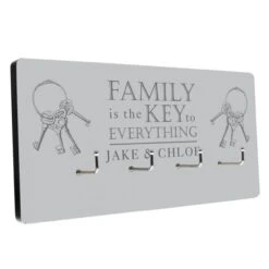 Personalised Family Key Hooks 13 Personalised Family Key Hooks -Personalise Store p071154 5