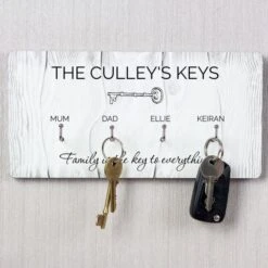 Personalised Key Hooks -Personalise Store p071159 5