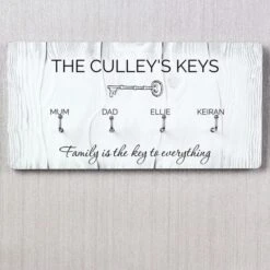 Personalised Key Hooks -Personalise Store p071159 6