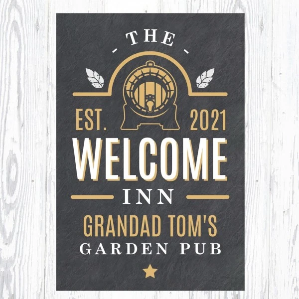 Personalised The Welcome Inn Metal Sign 6 Personalised The Welcome Inn Metal Sign - Image 4