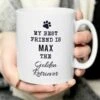 Personalised Paw Print Dog Breed Mug 1 Personalised Paw Print Dog Breed Mug -Personalise Store p0805m99