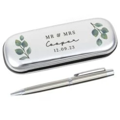 Personalised Botanical Pen And Box Set -Personalise Store p100301 4