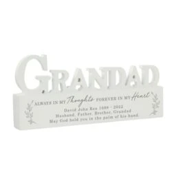 Personalised In Loving Memory Wooden Grandad Ornament 7 Personalised In Loving Memory Wooden Grandad Ornament -Personalise Store p1011f87 2