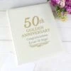 Personalised 50th Golden Anniversary Traditional Photo Album 1 Personalised 50th Golden Anniversary Traditional Photo Album -Personalise Store p1012a35