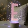 Personalised Initial LED Colour Changing Night Light 1 Personalised Initial LED Colour Changing Night Light -Personalise Store p101397