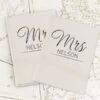 Personalised Classic Mr & Mrs Cream Passport Holders 2 Personalised Classic Mr & Mrs Cream Passport Holders -Personalise Store p1014a57