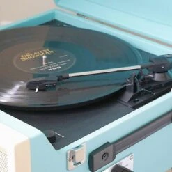 Personalised Retro Style Record Player On Legs - Blue - Record Sticker 15 Personalised Retro Style Record Player On Legs - Blue - Record Sticker -Personalise Store personalised retro style record player on legs blue record sticker 06