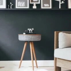 Tabblue Personalised Bluetooth Side Table With Surround Sound - Dark Wood - Beer Sticker -Personalise Store tabblue personalised bluetooth side table with surround sound dark wood 01 1 1 1